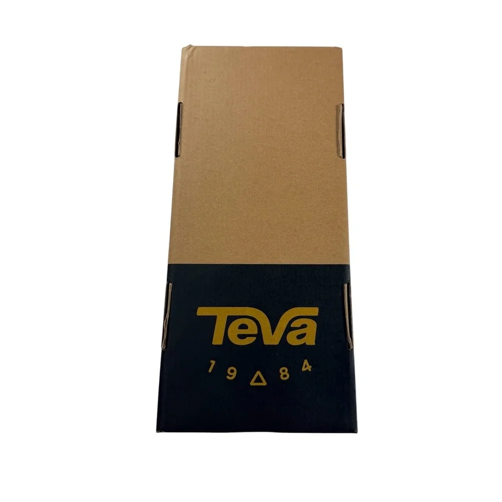 Teva Mens Hurricane Flip Sandals Archive Ladder Bison Brown 1169492 Size 7 NEW